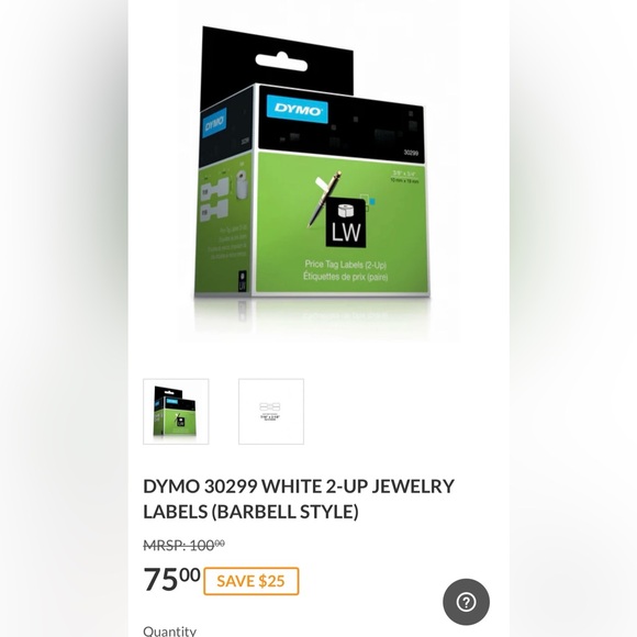 Dymo LabelWriter Wireless Printer with Labels - Picture 9 of 10